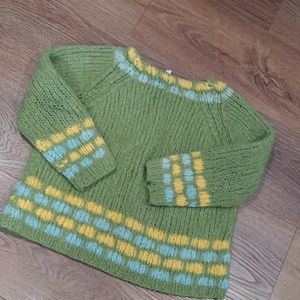 VINTAGE CAMPUS SHOP SWEATER..#5526